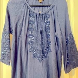 Tommy Bahama embellished tunic